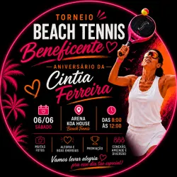 Beach Birthday da Cíntia  - Happy Fun