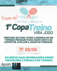 1ª copa treino vira jogo 