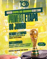 RANKING INTERNO “COPA DO MUNDO” FEMININA 
