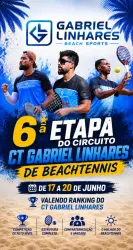 6* ETAPA DO CIRCUITO CT GABRIEL LINHARES DE BEACH TENNIS - DUPLA MASCULINO D