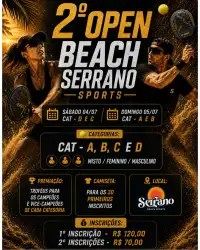 2° OPEN BEACH SERRANO SPORTS  - DUPLA MASCULINA A