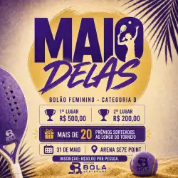 I OPEN DE BEACH TENNIS BOLA ACELERADA - FEMININA OPEN
