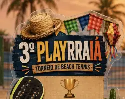 3º PLAYRRAIÁ  - DUPLA MASCULINO INICIANTE