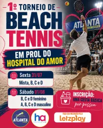 1°  TORNEIO BENEFICENTE EM PROL DO HOSPITAL DO AMOR ❤️🎾 - DUPLA MISTA C