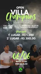 Open Villa Champions  - MASCULINO OPEN