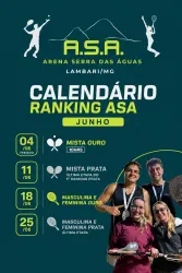 3° ranking ASA $7K - 5º etapa - CATEGORIA MISTA PRATA