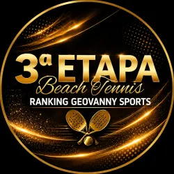 3ª Etapa do Ranking Geovanny Sports - DUPLA FEMININA C
