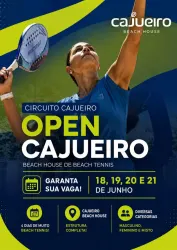 OPEN CAJUEIRO BEACH HOUSE DE BEACH TENNIS - FEMININO D