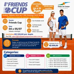 8º FRIENDS CUP