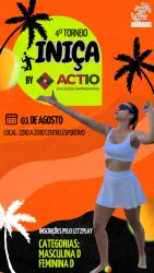 4º Torneio INIÇA de Beach Tennis by ACTIO - DUPLA FEMININA D