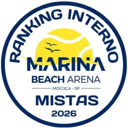 Ranking Interno Marina Beach Arena - Duplas Mistas - Etapa 03 - Duplas Mista PRATA - Ranking Interno Marina Beach Arena