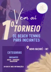 1 Torneio de Beach Tennis para Iniciantes  - Feminina Iniciantes 