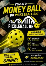 MONEY BALL PICKLEBALL BH - DELAS (intermediário + intermediário plus)