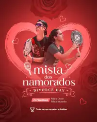 MISTA DOS NAMORADOS / DIVORCE DAY - CATEGORIA MISTA INICIANTE