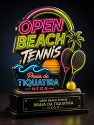 TORNEIO OPEN NEON DE BEACH TENNIS - DUPLA MISTA FUN 