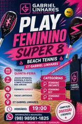 PLAY FEMININO SEXTA FEIRA 19:00 - SUPER 8 FEMININO D/C Grupo 2
