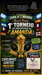 Torneio Niver da Amanda - DUPLA FEMININA B Feminina A/B