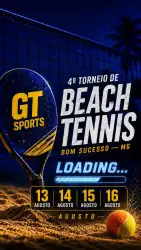 4º OPEN DE BEACH TENNIS BOM SUCESSO/MG