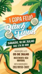 1ª Copa Feijó Beach Tennis