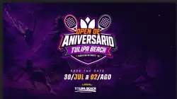 Torneio de Aniversário Tulipa Beach - Categoria de Nível - DUPLA MISTA - INICIANTE