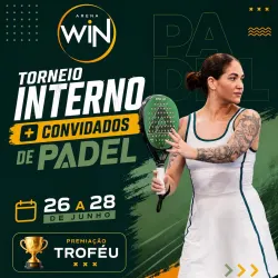 Torneio Interno + Convidados de Padel  - Categoria 5 Masculino