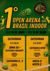1º OPEN 2026 ARENA BRASIL INDOOR - C Masculina
