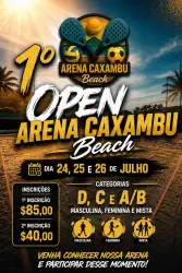 1° Open Arena Caxambu Beach - Dupla Masculina A/B