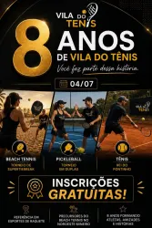 VILA 8 ANOS - TÊNIS - INICIANTE