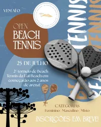 OPEN UAI BEACH - 2º torneio aberto da UAI BEACH - FEMININO D/C