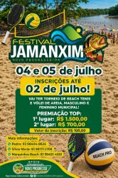 1° Torneio de Beach Tênis - Festival Jamanxim