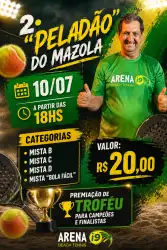 2º “Peladão” do Mazola - Mista "Bola Fácil"