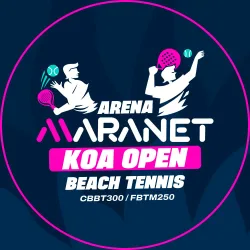 CBBT300 / FBTM250 - Arena Maranet Koa Open de Beach Tennis - Dupla Feminina C