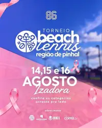 1º Torneio Solidário da 86 Região de Pinhal - Duplas Mista C Iniciante