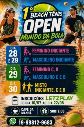 1° Open Mundo da Bola Prof° Gilson  - Feminino B