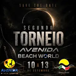 2° Torneio Avenida Beach World   - Dupla Feminina A