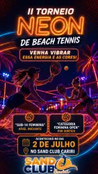 II TORNEIO BEACH NEON - DUPLAS FEMININA OPEN