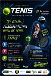Circuito de Tênis Grande Aço & Inusittá 2026 - 3ª Etapa Pharmacêutica Open de Tênis - Masculina 3ª Classe