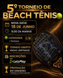 5 Torneiro de Bech Tennis Morada do sol - Sub 15 Feminino