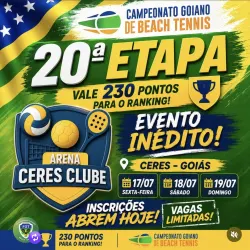 FGT BT230 - 20ª Etapa - Campeonato Goiano - Arena Ceres Clube - FGT230 - MASCULINA C