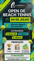 Morato Beach Open de Beach Tennis  - Mista A+B