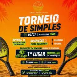 Torneio de simples Beach Point 