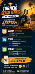 Torneio de Beach Tennis Arena 016 - DUPLA MASCULINA A