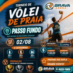 1º Torneio +35 e Livre de Volei de Praia Masculino Feminino e Misto