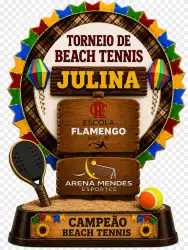 Torneio de Beach Tennis & Festa Junina - Cat. Feminina Open | Duplas Sorteadas