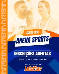 Liga Arena Sports 1°Etapa - Duplas Masculino B
