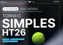 Aberto de Simples Herold Tennis 2026 - Classe A
