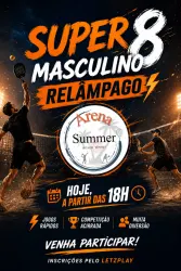 Super 8 Maculino relâmpago - DUPLA MASCULINA C