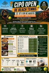 1º Cipó Open de Beach Tennis - Dupla Masculina Open