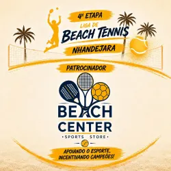 4ª ETAPA DA LIGA DE BEACH TENNIS - BEACH CENTER - CATEGORIA FEMININA D (INTERMEDIÁRIO)