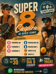 Super 8 caipira  - Feminino A/B